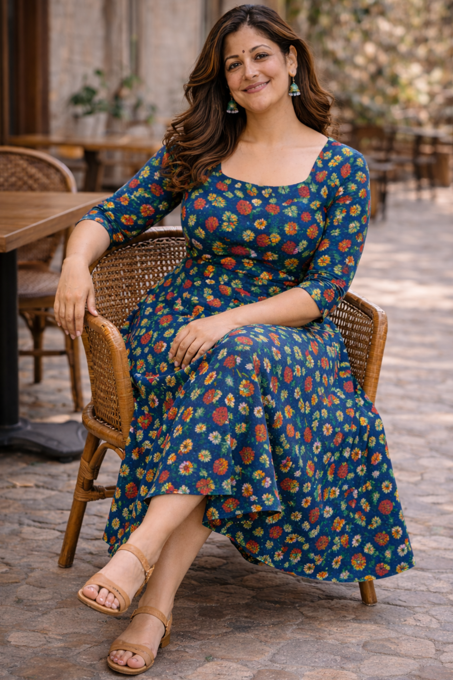 Strawberry Fields Summer Dress With Pockets