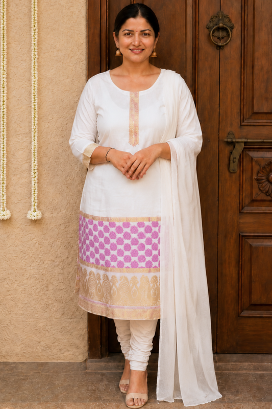 Pearl & Rose Churidar Suit Set