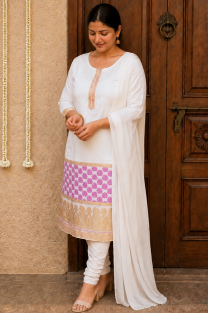 Pearl & Rose Churidar Suit Set