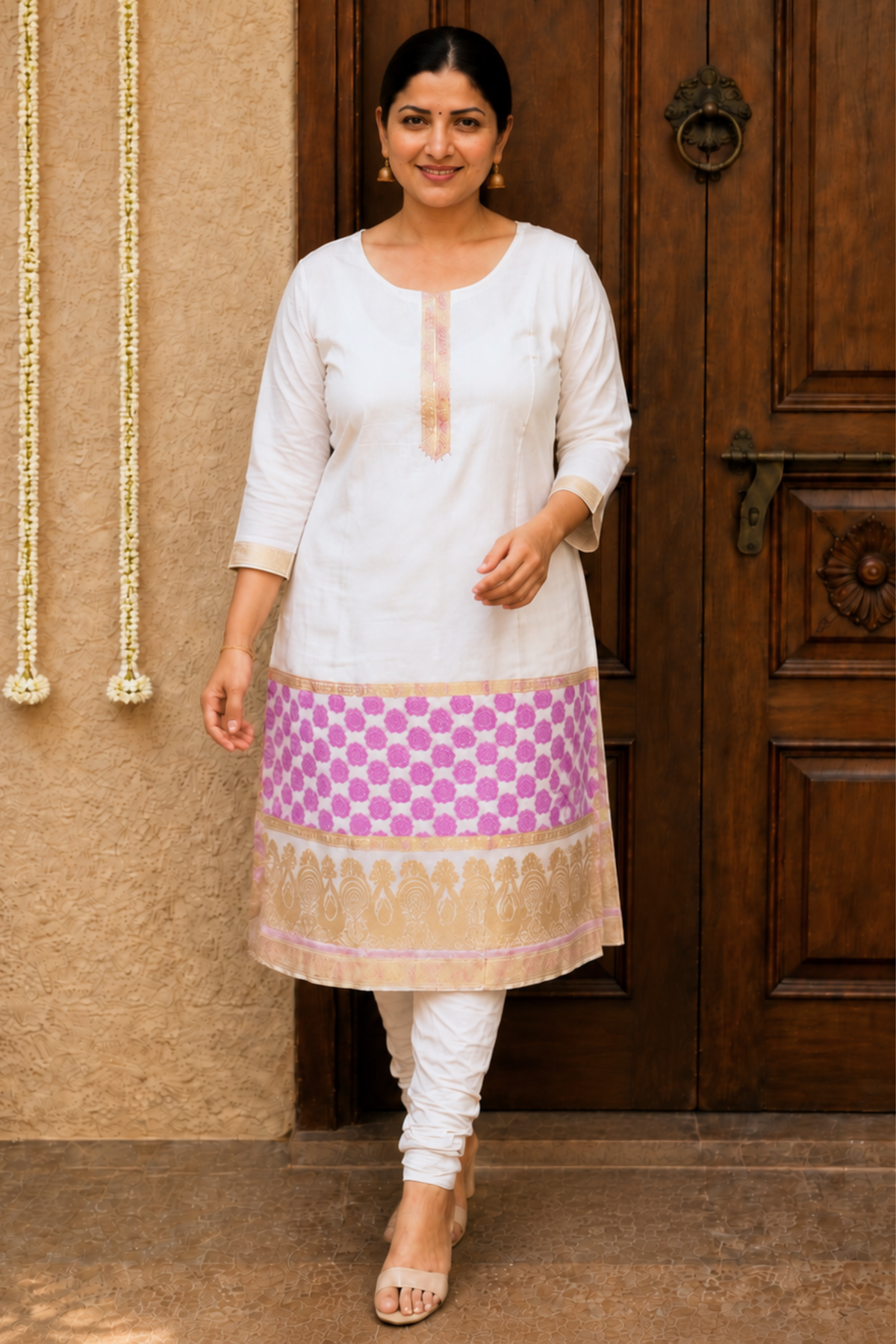 Pearl & Rose Churidar Suit Set