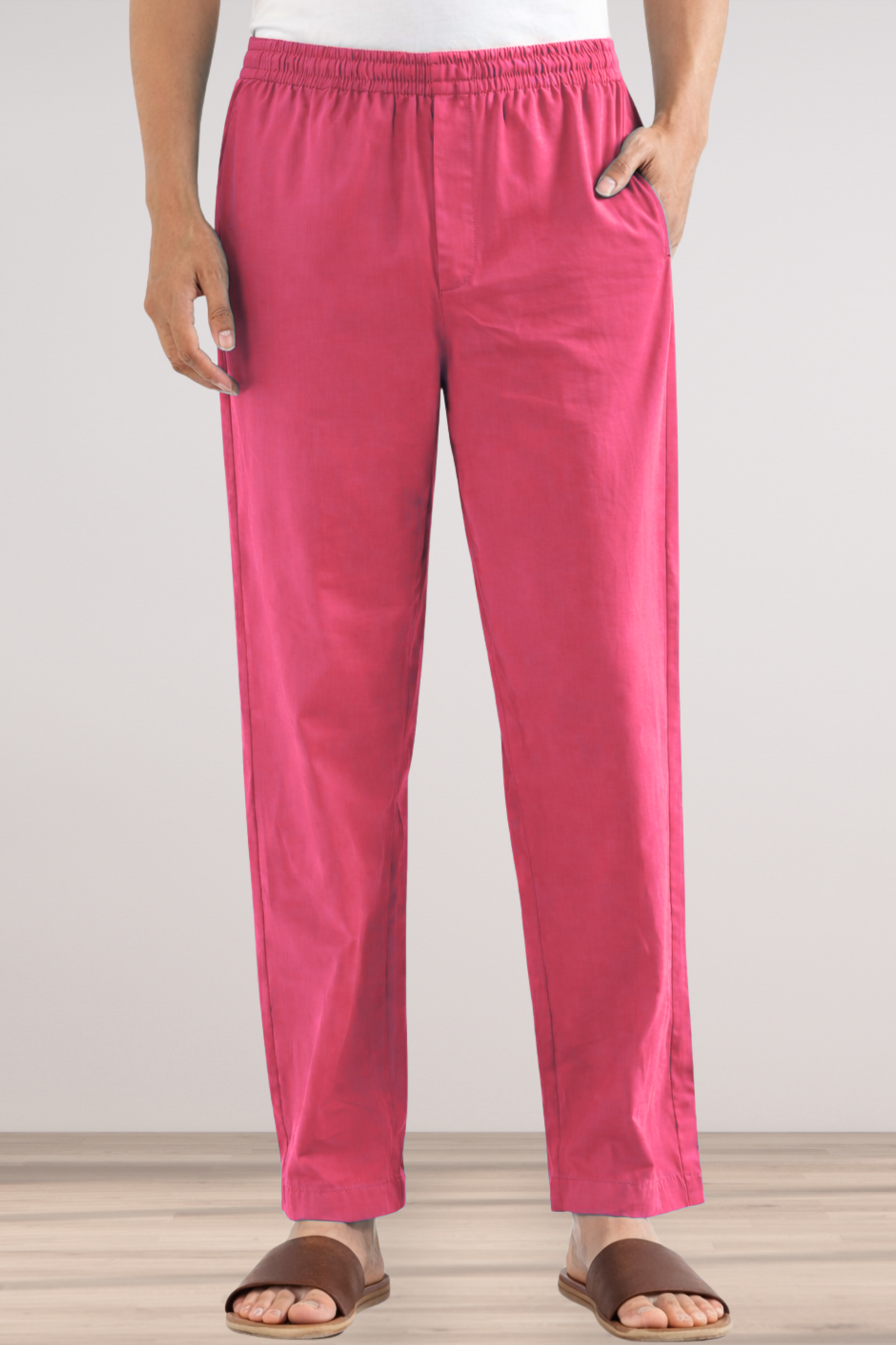 Pink Cotton Pant Pajama