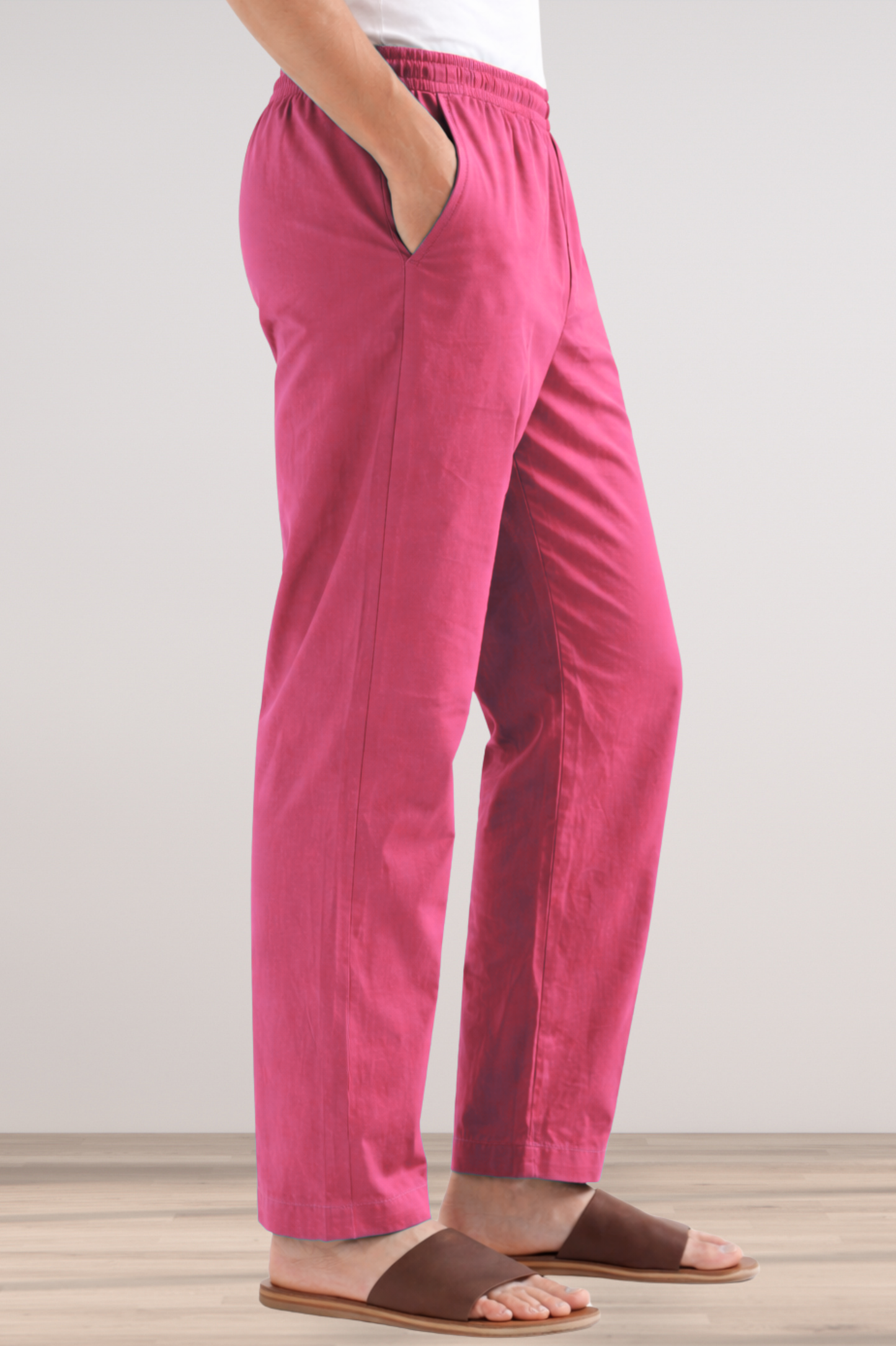 Pink Cotton Pant Pajama