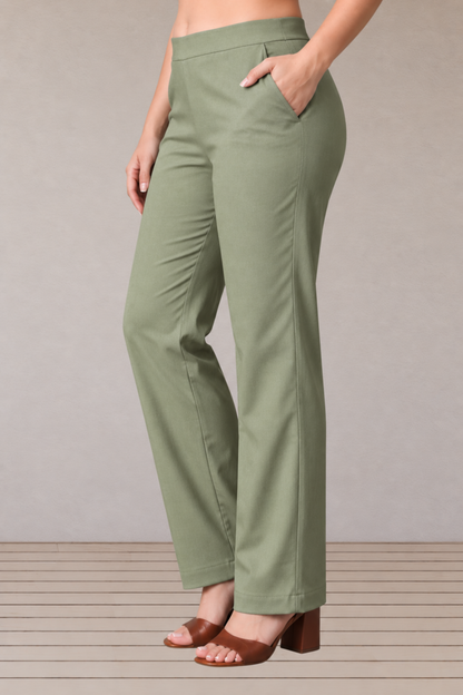 Pista Lycra Slub Pants