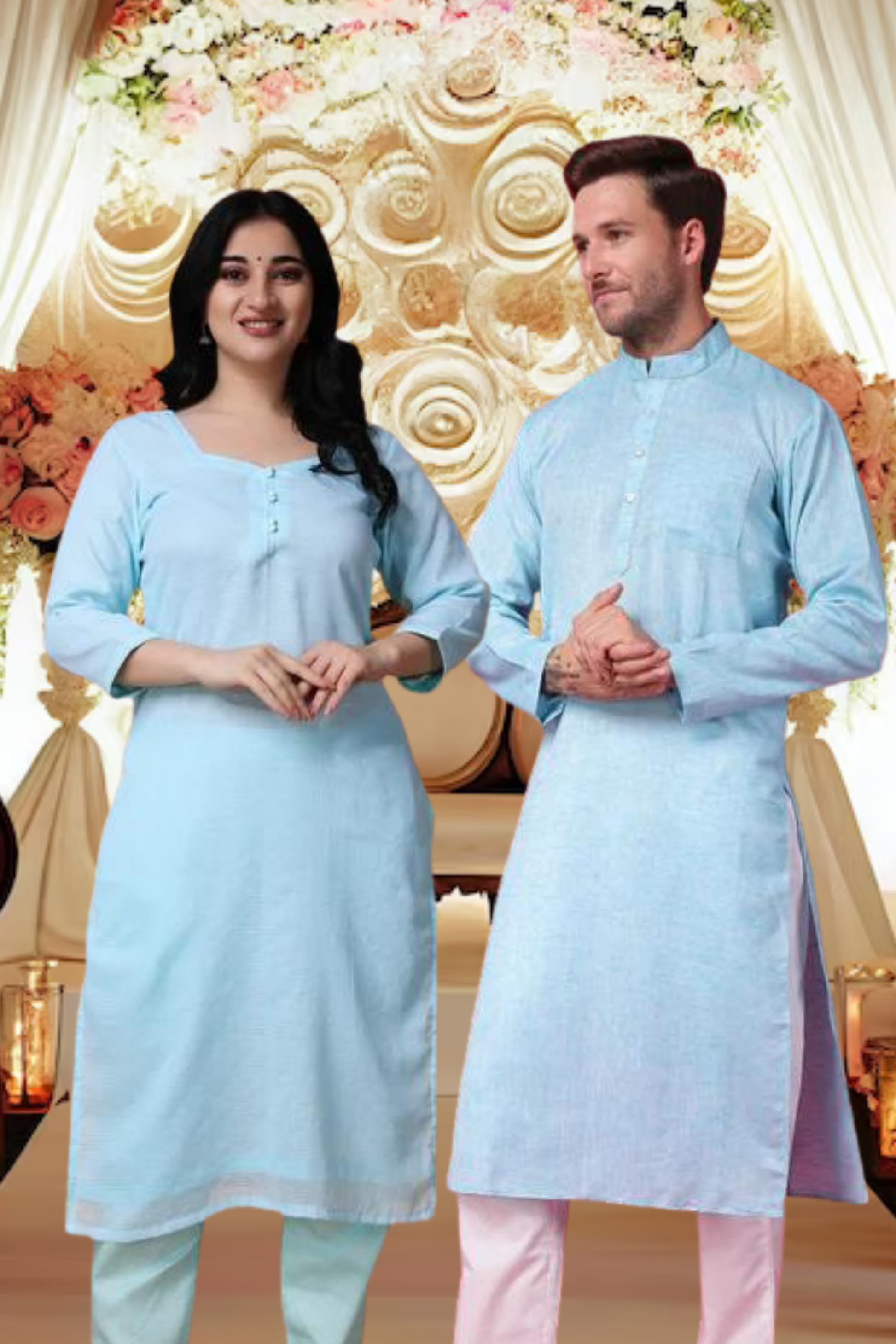 Similar dress for sales couples