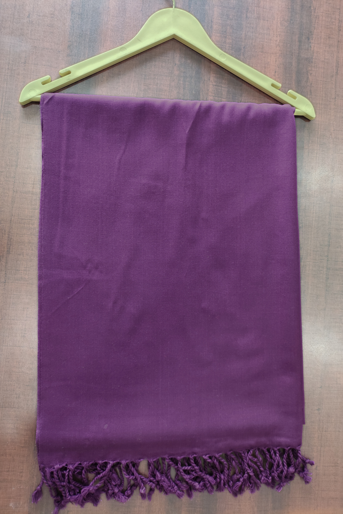 Twilight Violet Woollen Shawl