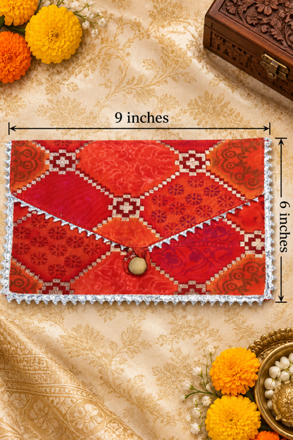 Rangoli Handcrafted Shagun Envelope