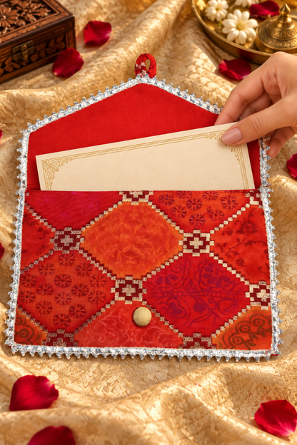 Rangoli Handcrafted Shagun Envelope