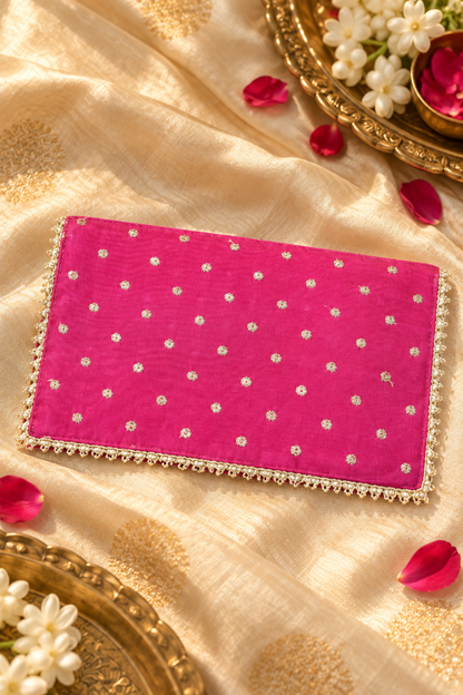 Rani Pink Handcrafted Shagun Envelope