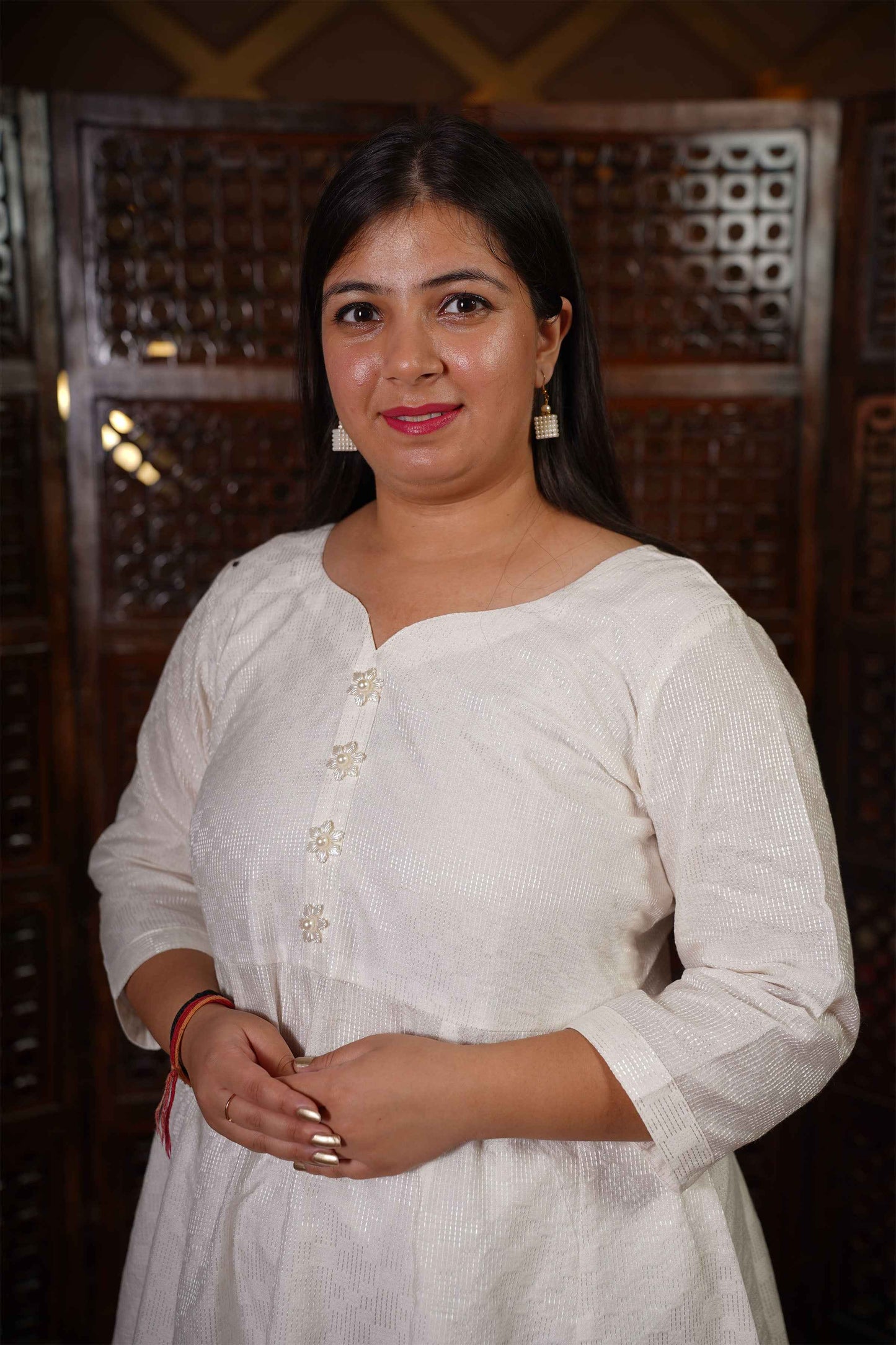 Rasita Cotton Anarkali Set