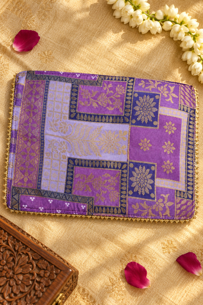 Regal Violet Handcrafted Shagun Envelope