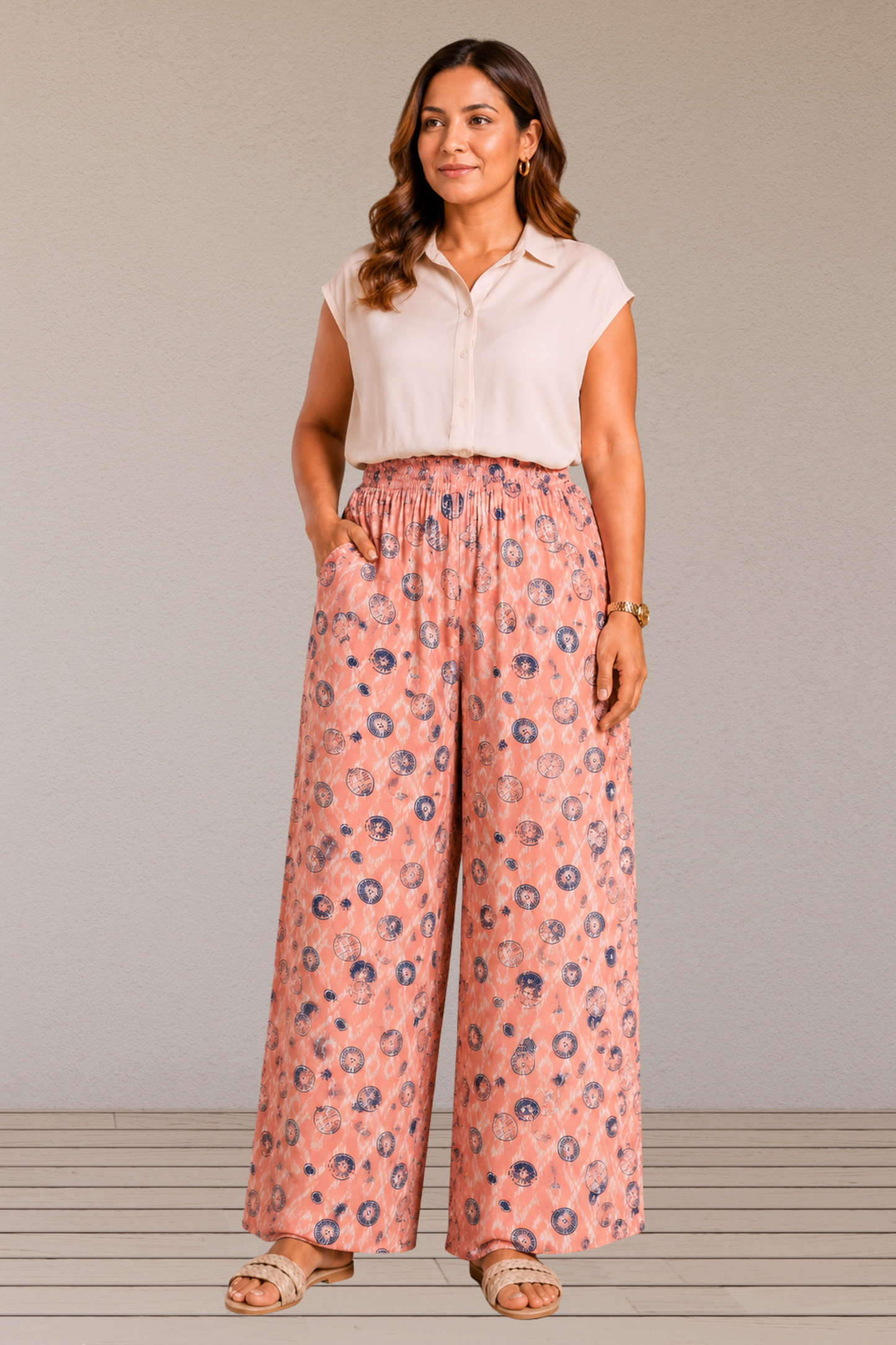 Rose Mirage Printed Lounge Pants