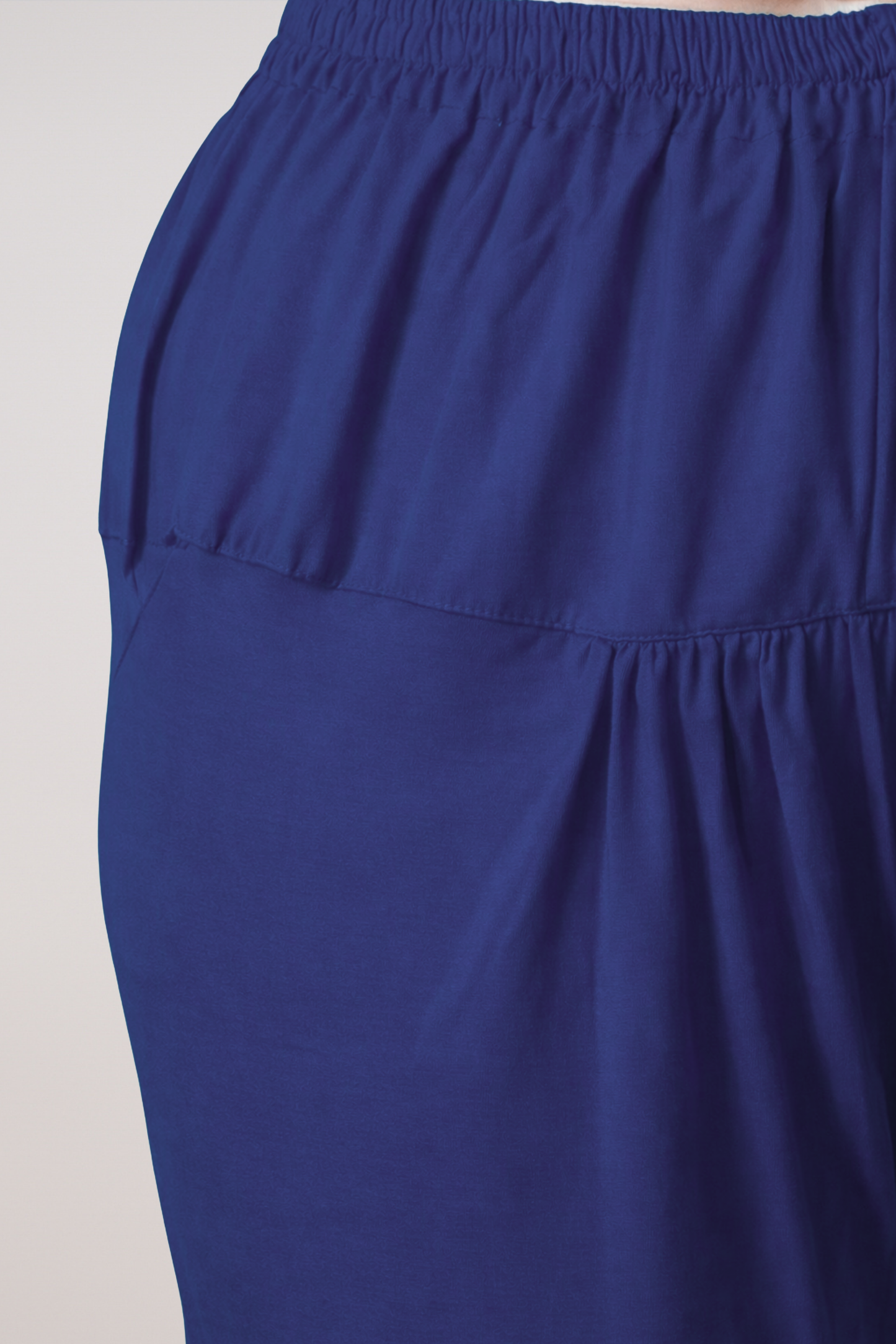 Royal Blue Cotton Churidar Pants