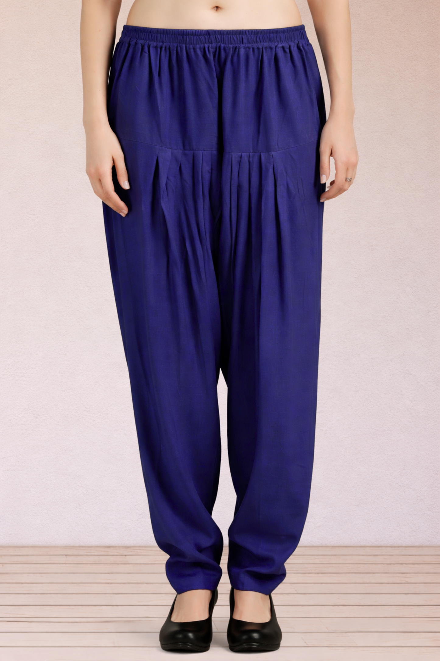 Royal Blue Easy Fit Rayon Salwar