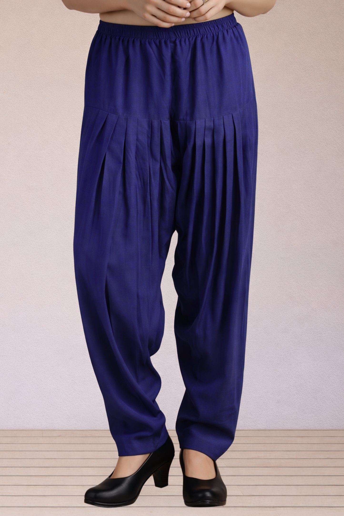 Royal Blue Easy Fit Rayon Salwar