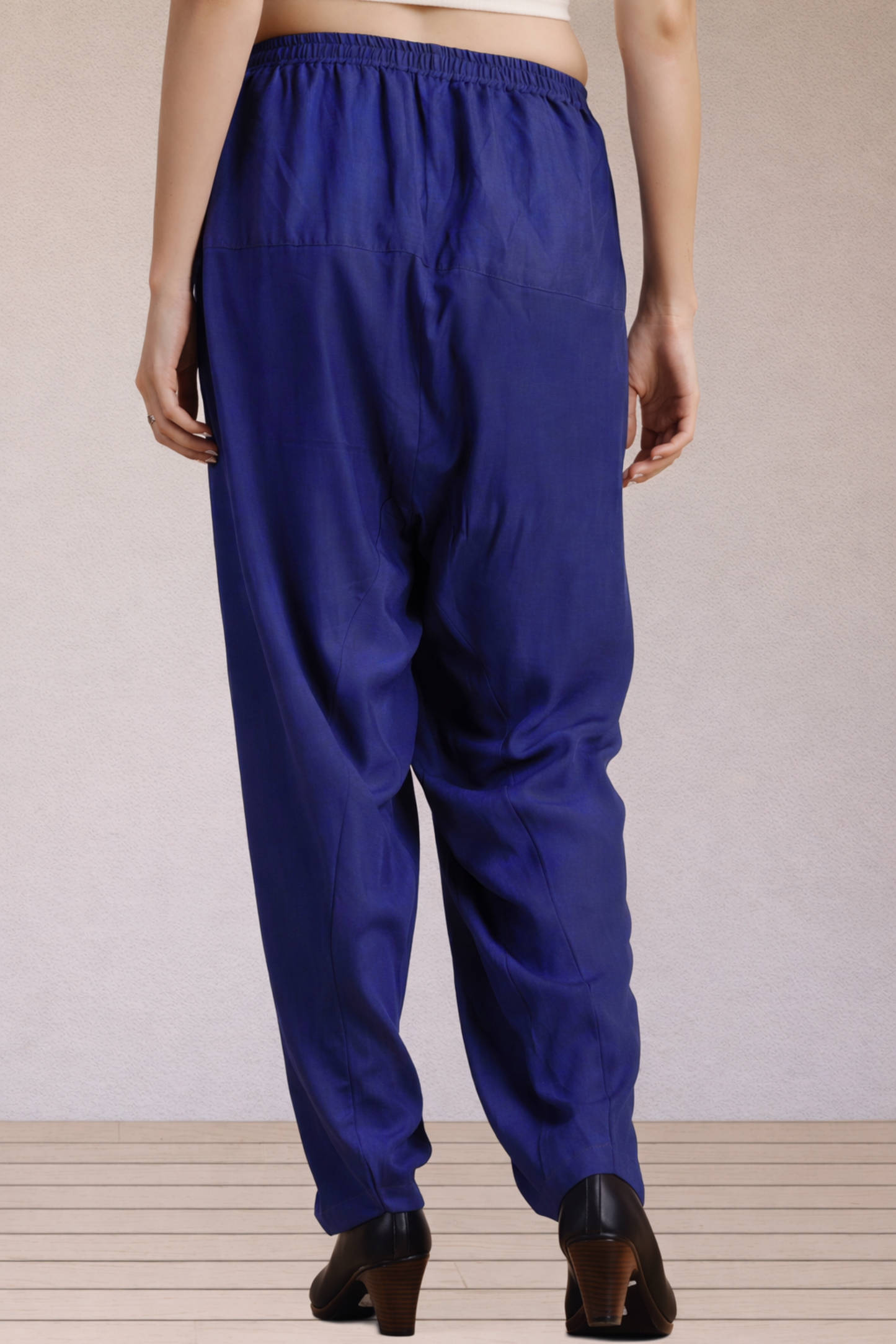 Royal Blue Easy Fit Rayon Salwar