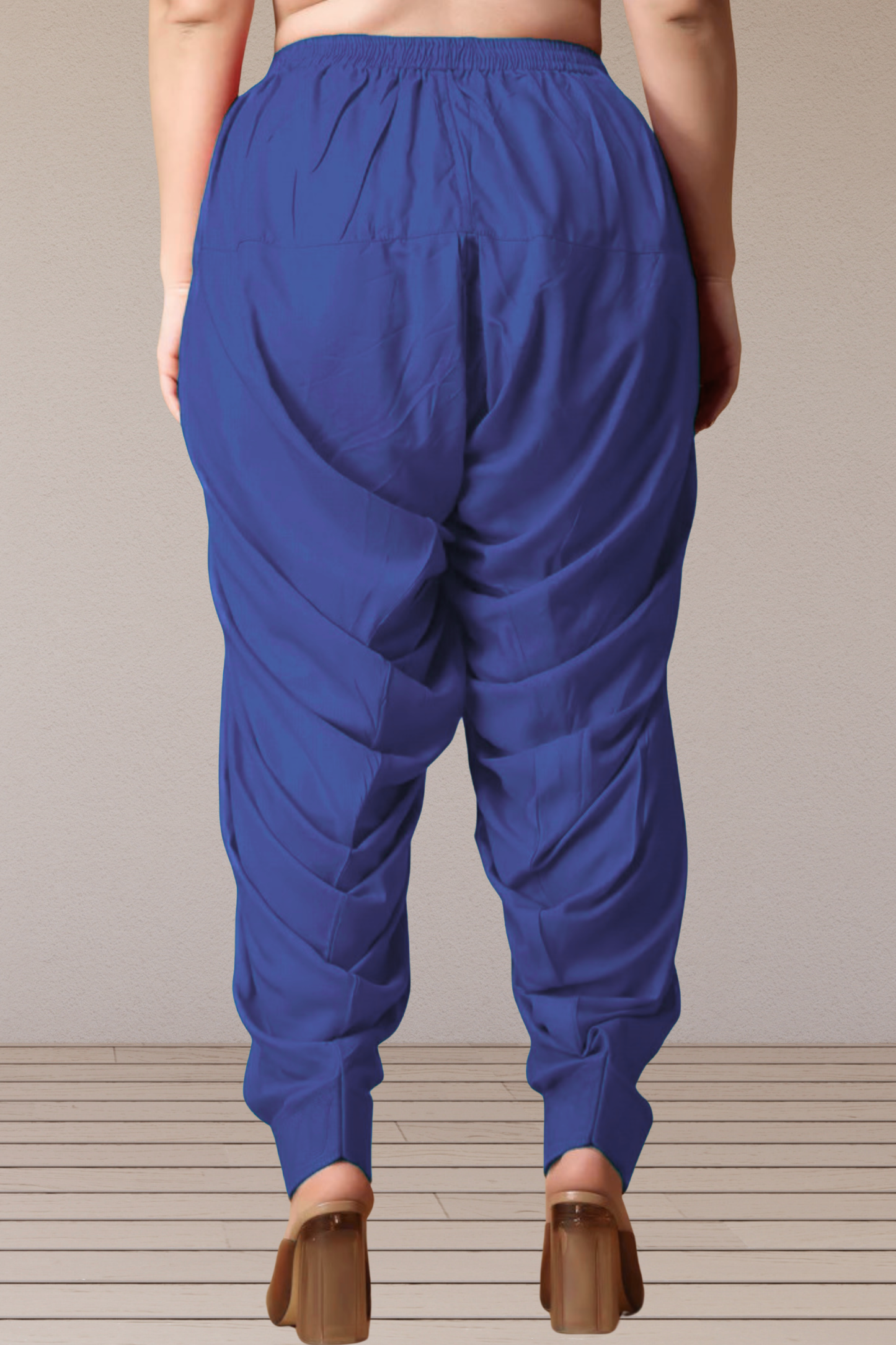 Royal Blue Rayon Patiala Salwar