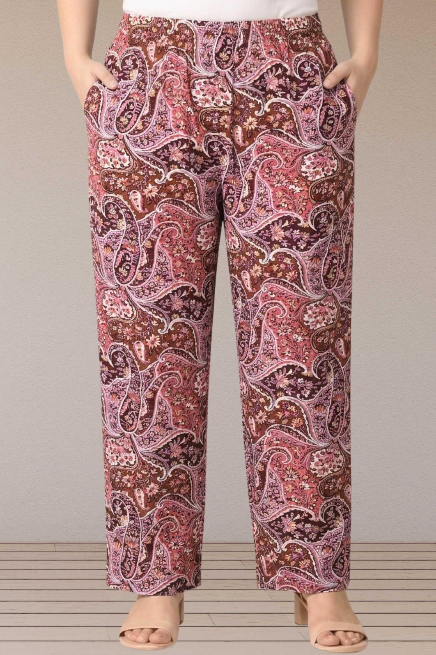 Ruhani Paisley Cotton Pant