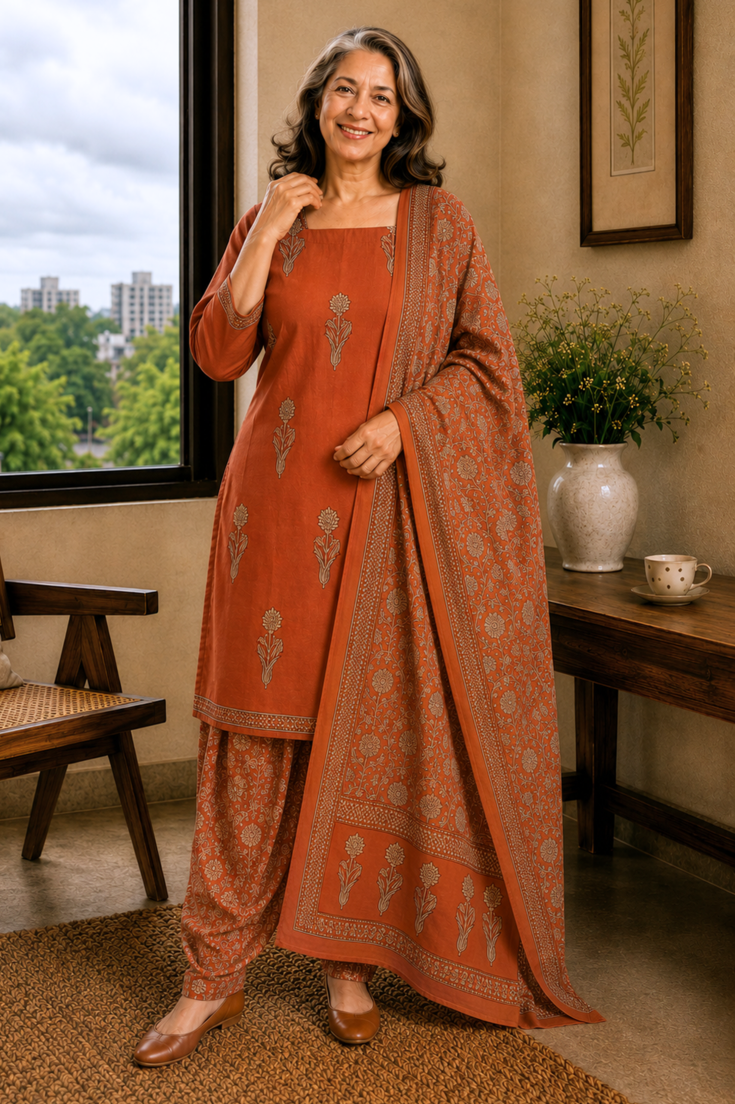 Maati Meadow Cotton Salwar Suit
