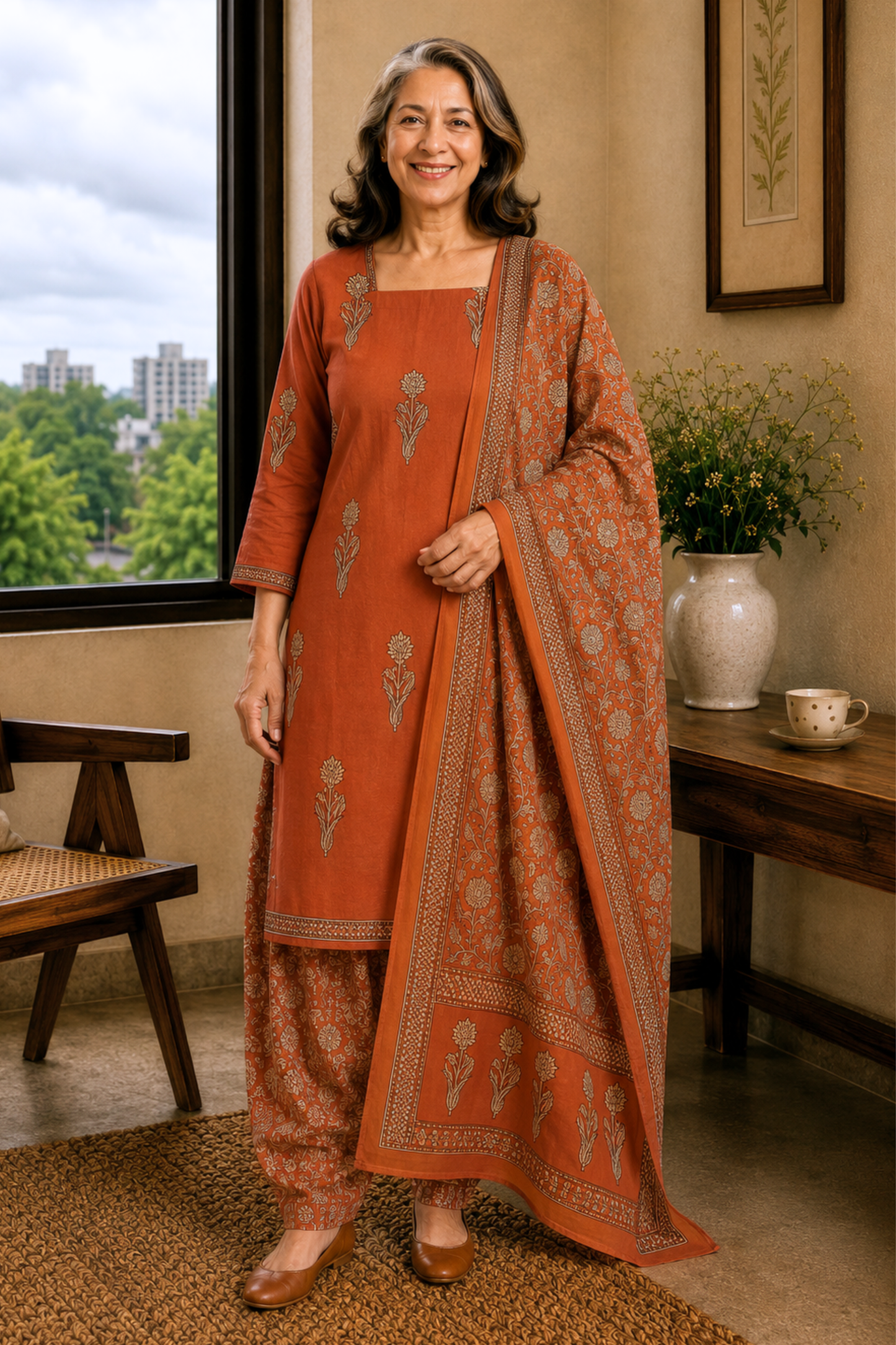 Maati Meadow Cotton Salwar Suit