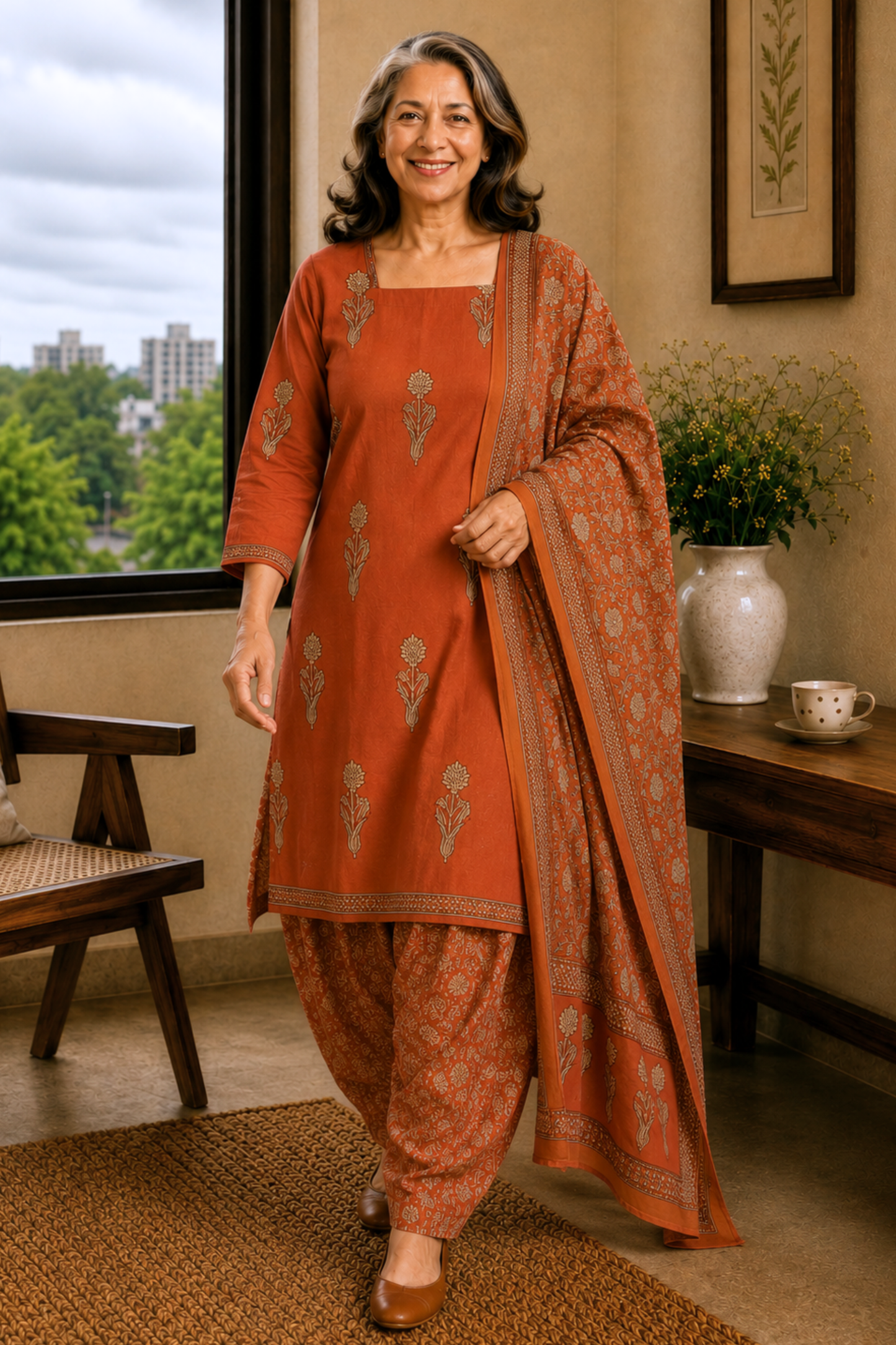 Maati Meadow Cotton Salwar Suit