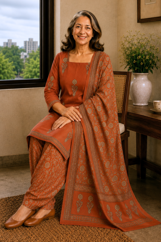 Maati Meadow Cotton Salwar Suit