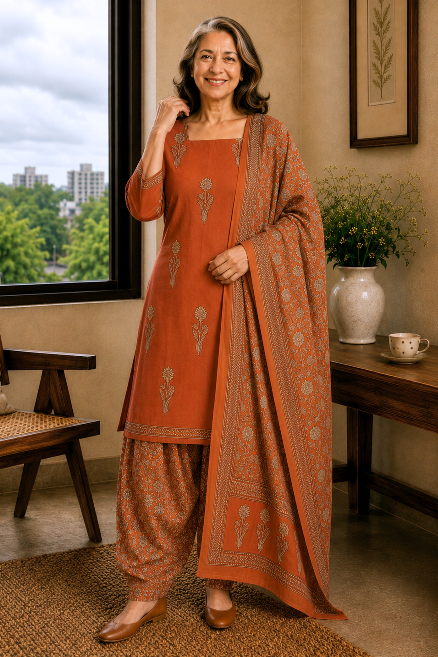 Maati Meadow Cotton Salwar Suit