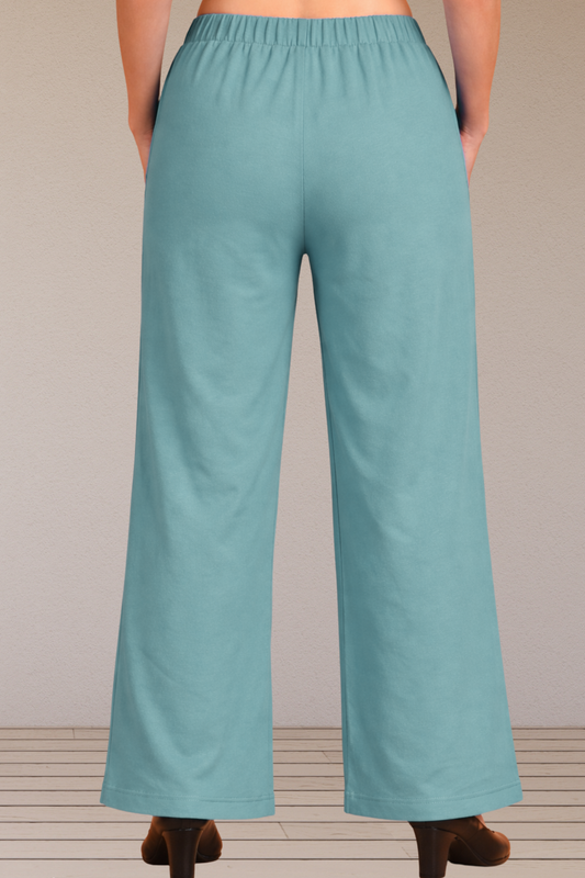 Sage Linen Cotton Ease Pants