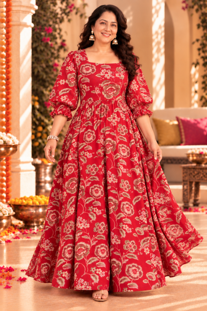 Scarlet Rose Foiled Dress With Pockets