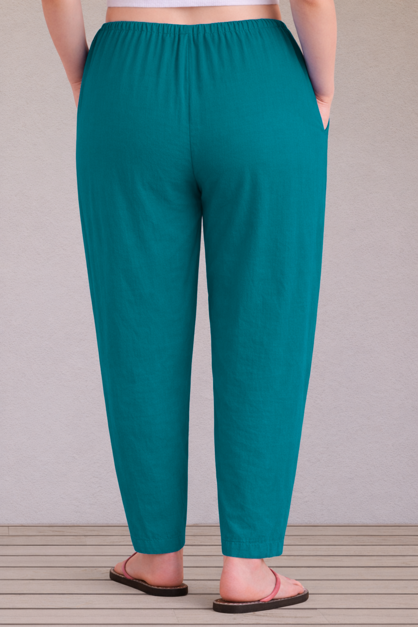 Sea Green Easy Fit Cotton Maternity Salwar