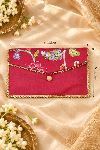 Sindoor Rose Handcrafted Shagun Envelope