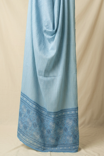 Sky Stripe Cotton Dupatta