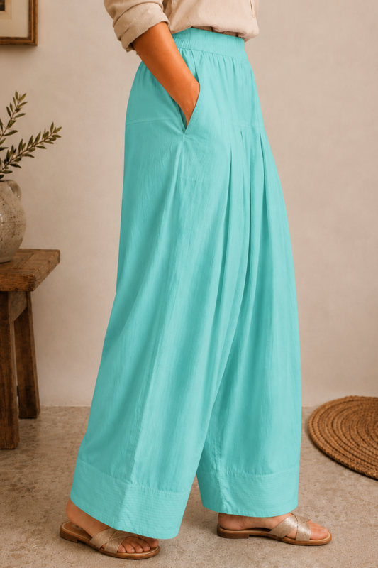Sky Blue Rayon Farshi Salwar