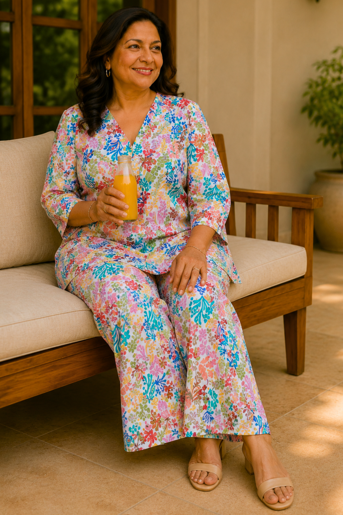 Spring Meadow Linen Co-ord Set
