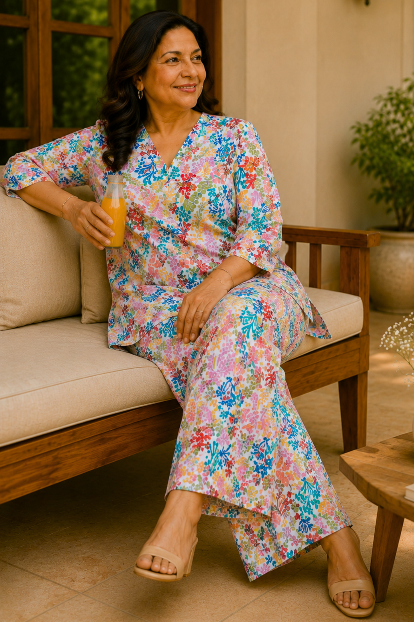 Spring Meadow Linen Co-ord Set