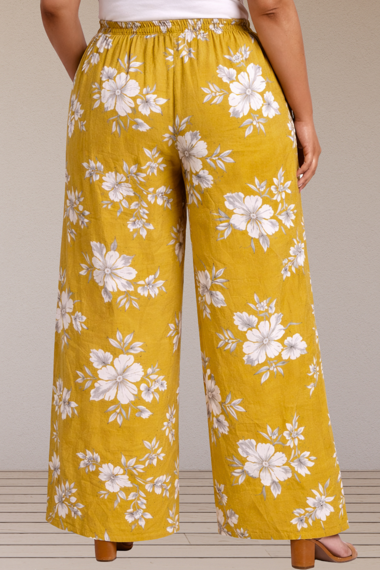 Sunlit Ochre Summer Lounge Pants
