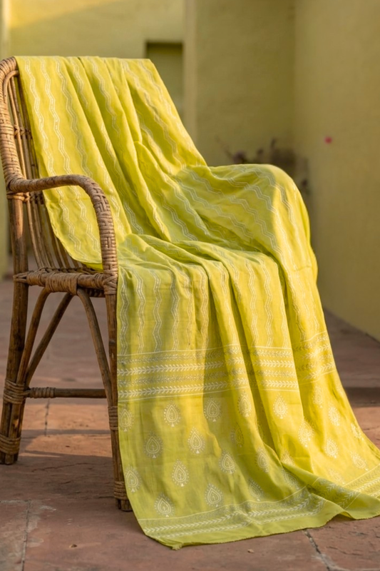 Sunshine Sparkle Cotton Dupatta