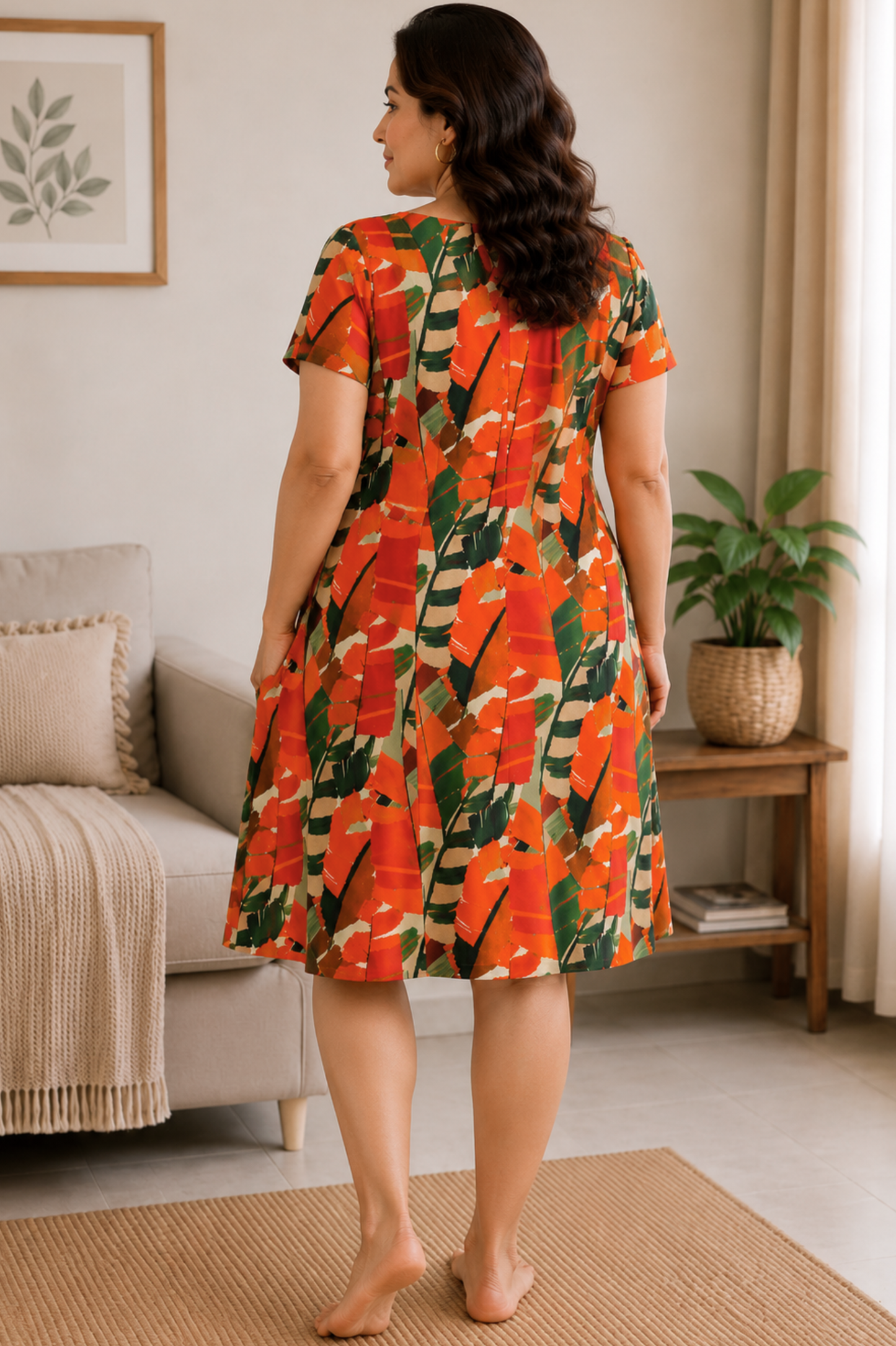 Tangerine Days Rayon Short Nighty