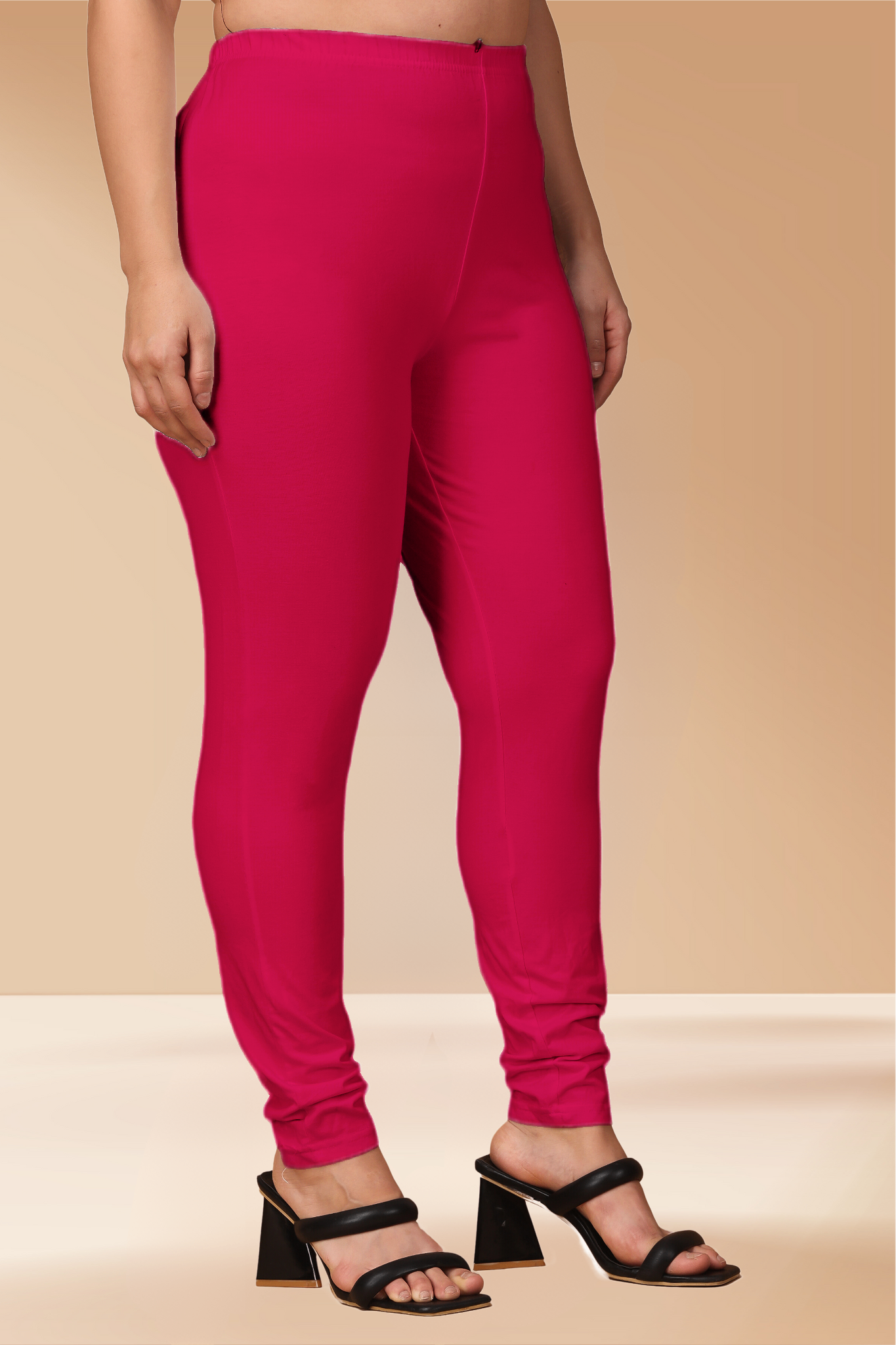 Magenta Cotton Legging