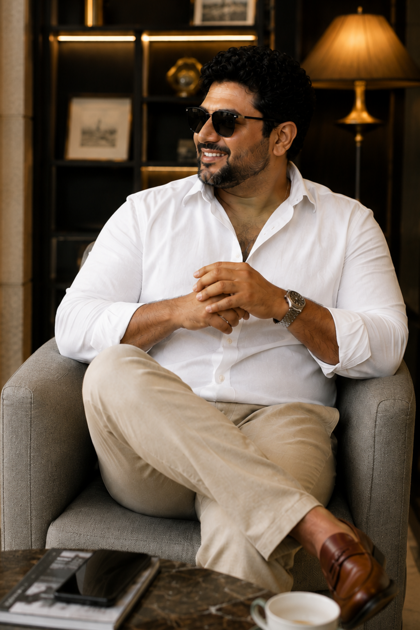 Timeless White Poplin Cotton Shirt