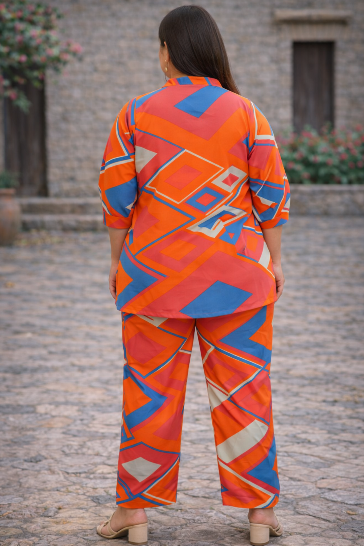 Tropical Sunset Printed Co-ord Set