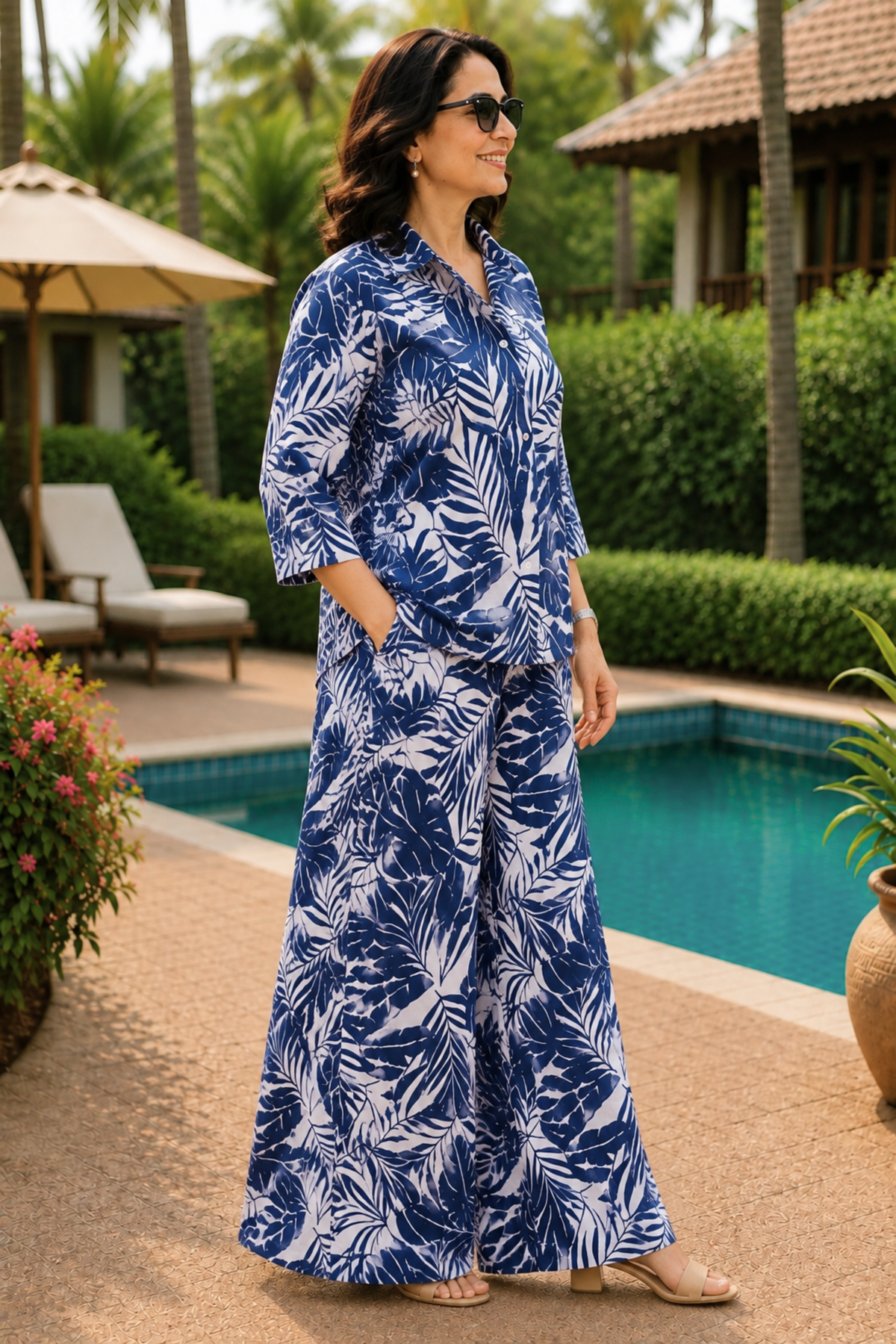 Tropical Tide Printed Co-ord Set