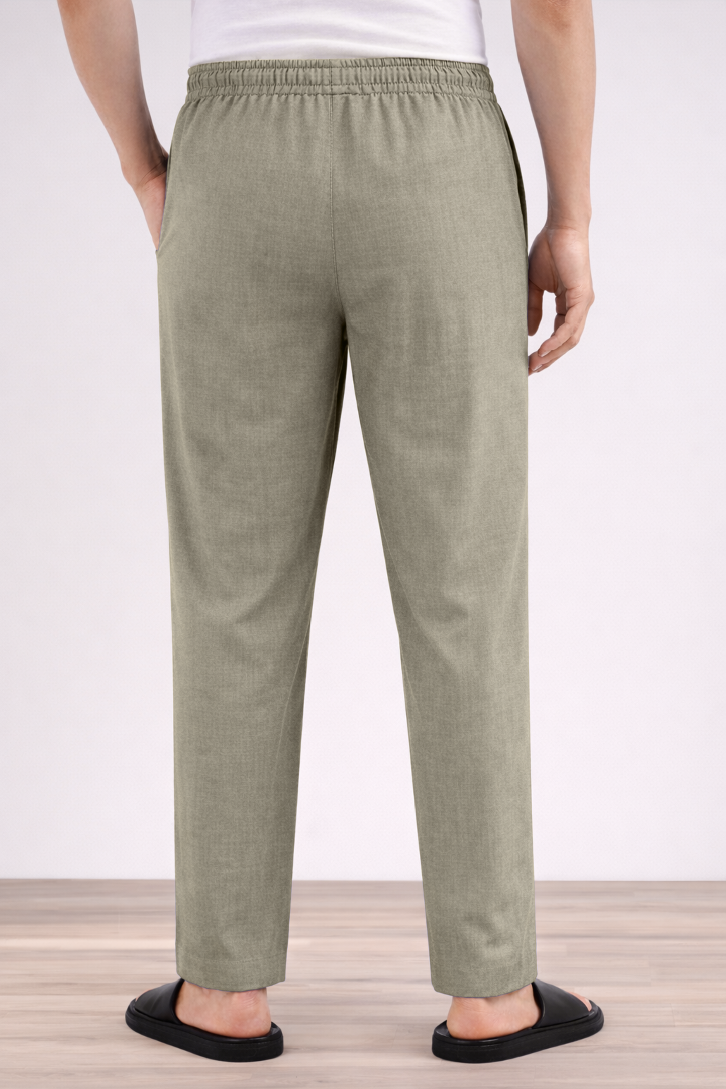 Umber Grey Cotton Pajama Pants