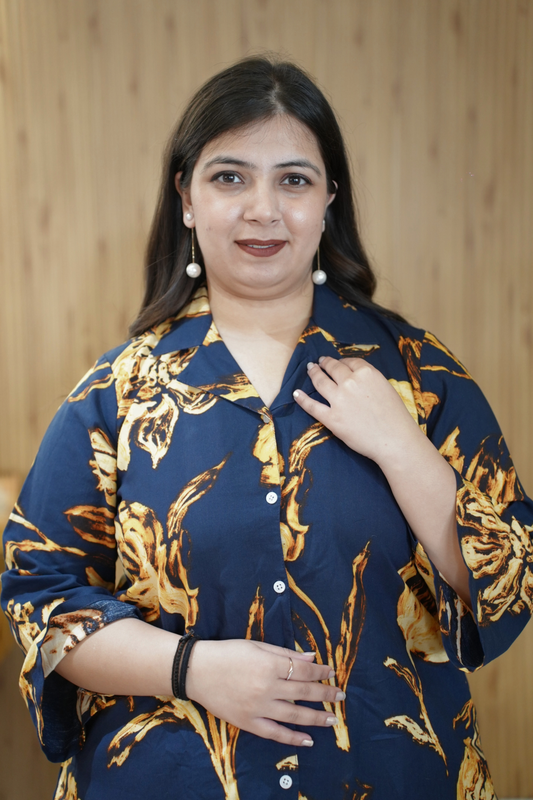 Autumn Noir Floral Co-ord Set