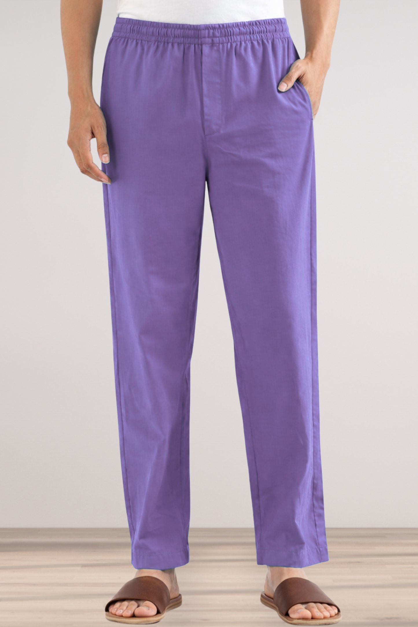 Violet Cotton Pant Pajama