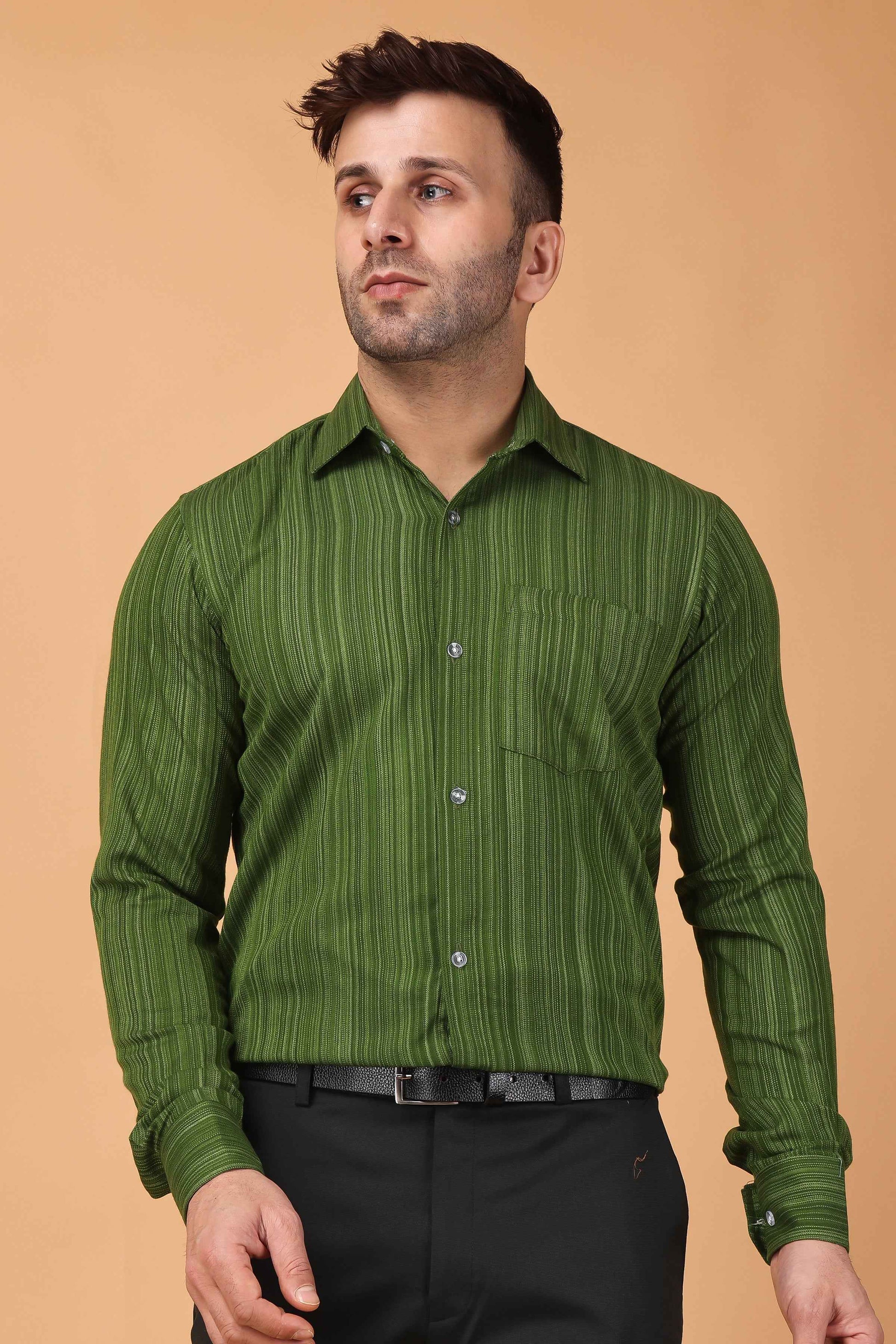 Buy Plus Size ​Wild Flower Woollen Shirt At Apella | Sizes XS to 10 XL | India | Free Delivery | Customized