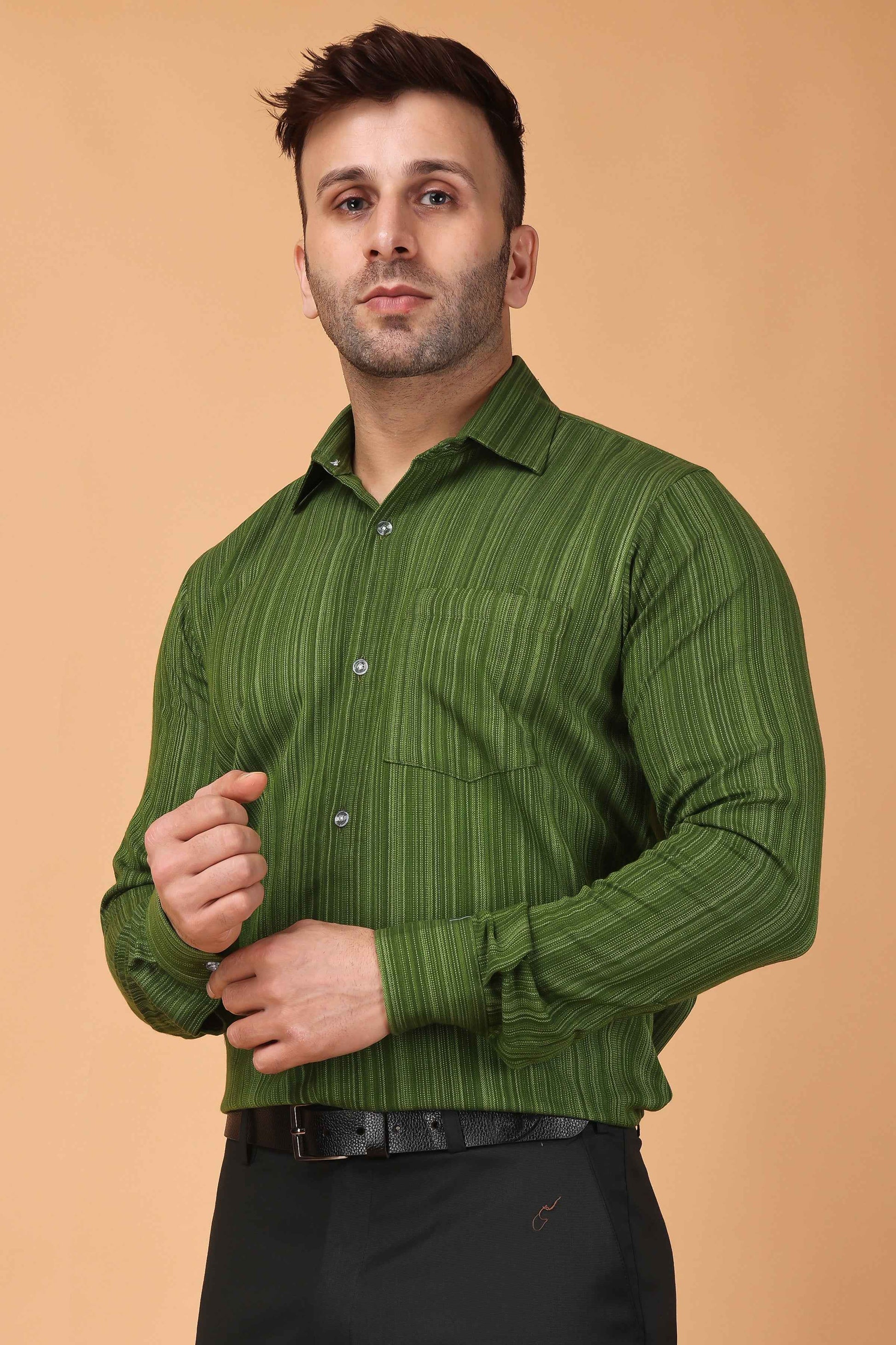 Buy Plus Size ​Wild Flower Woollen Shirt At Apella | Sizes XS to 10 XL | India | Free Delivery | Customized