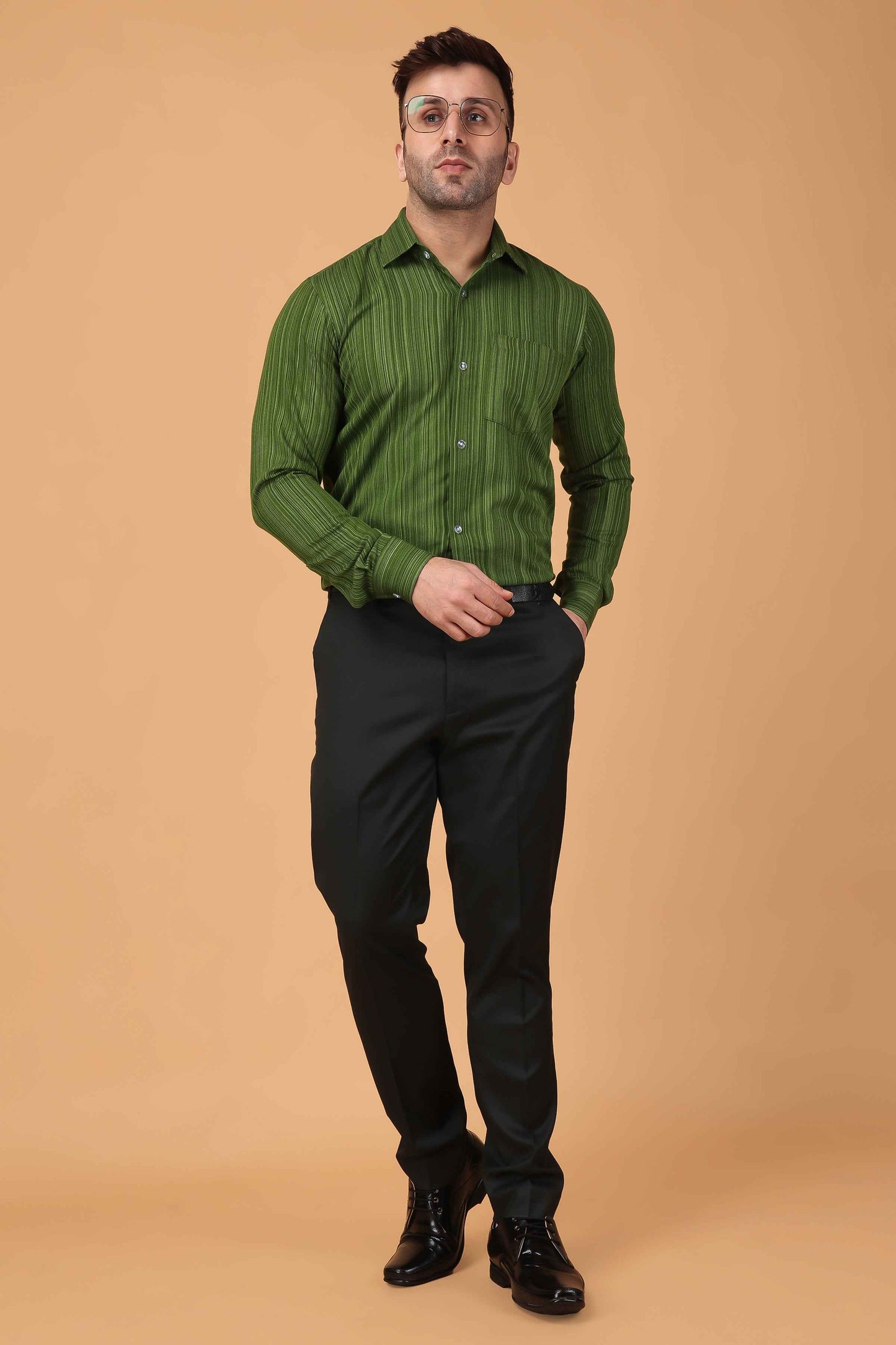 Buy Plus Size ​Wild Flower Woollen Shirt At Apella | Sizes XS to 10 XL | India | Free Delivery | Customized