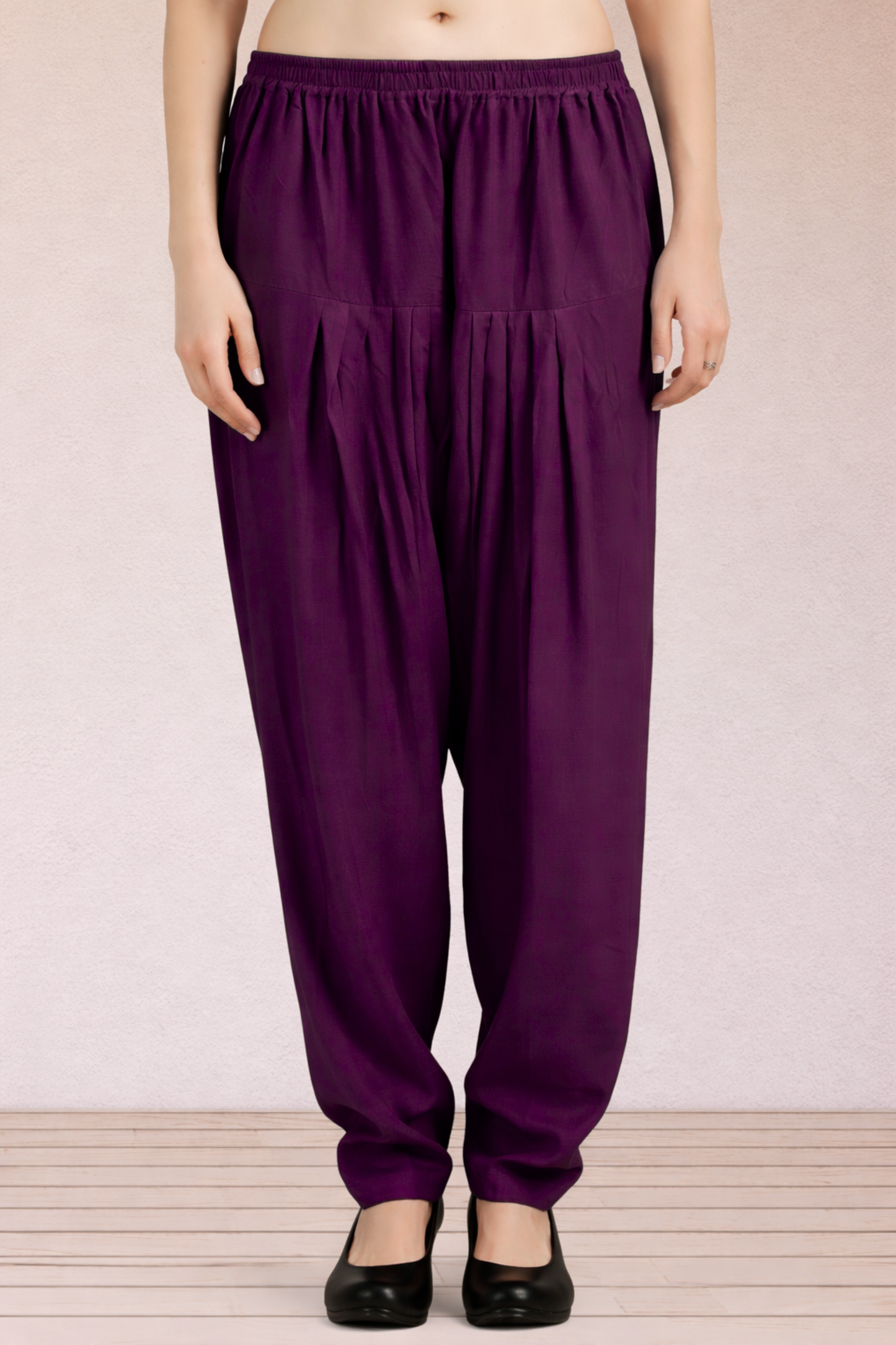 Wine Easy Fit Rayon Salwar