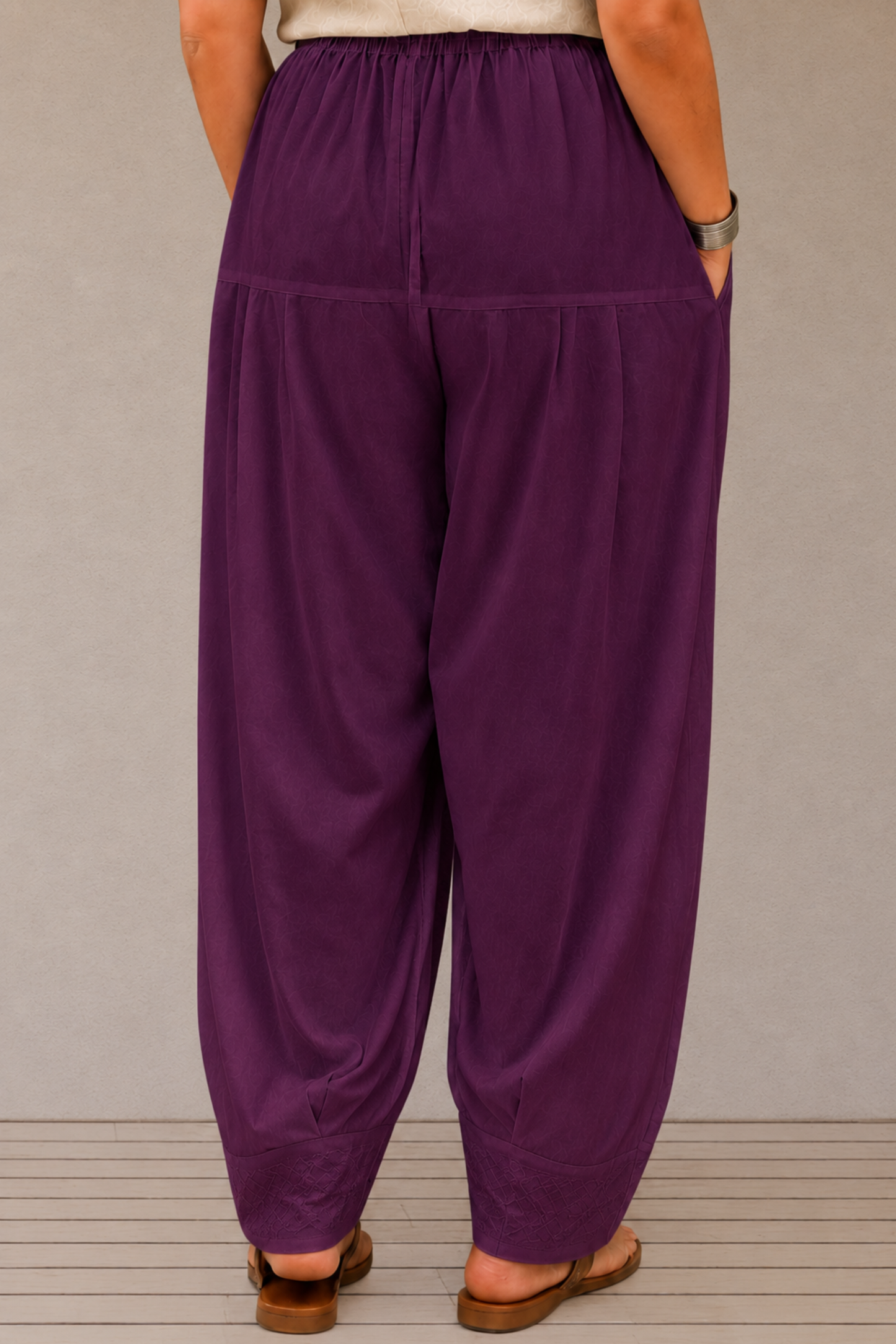 Wine Rayon Farshi Salwar