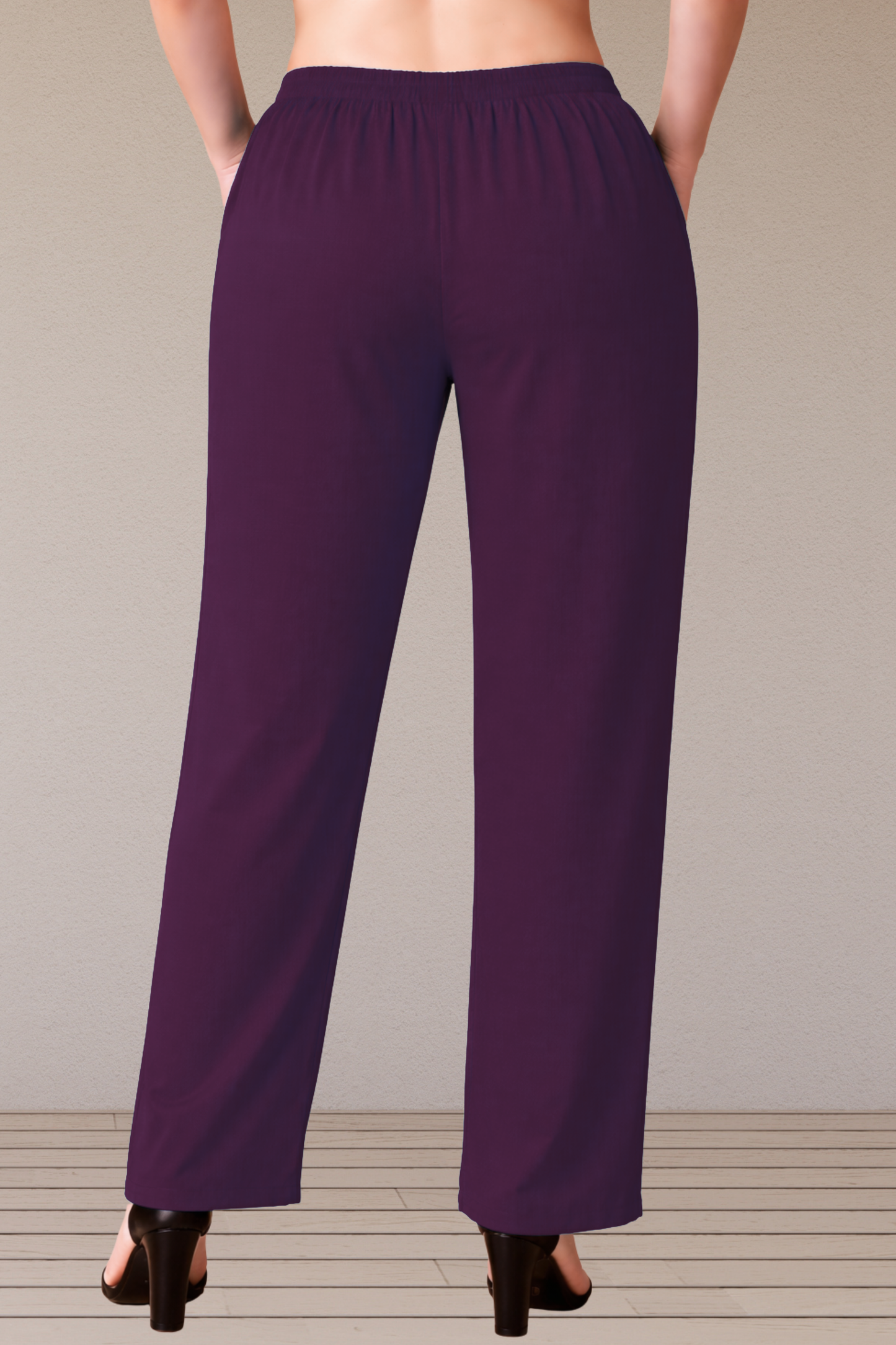 Wine Rayon Kurti Pant